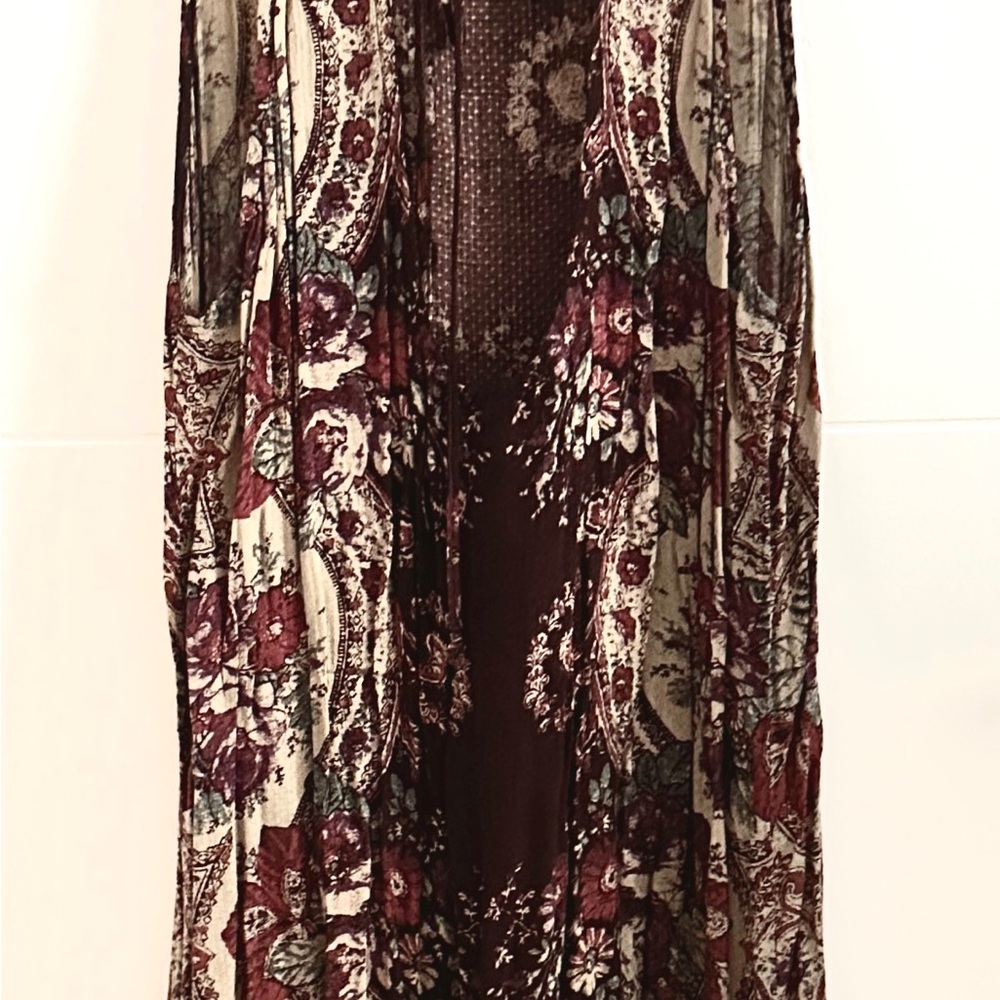 Free People Floral Patterned Sleeveless Dress